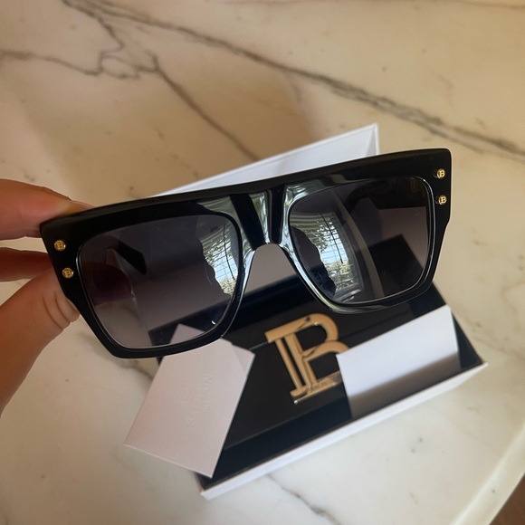 Balmain Black Gradient Sunglasses - Picture 8 of 8